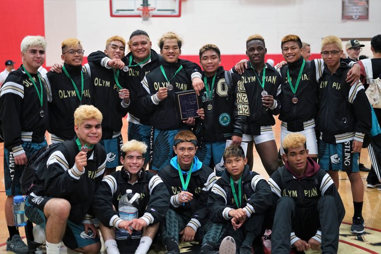 Olympian wrestling team makes history with second place CIF Division I finish