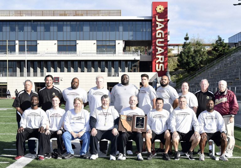 SWC football staff receives Region IV Coach of the Year award