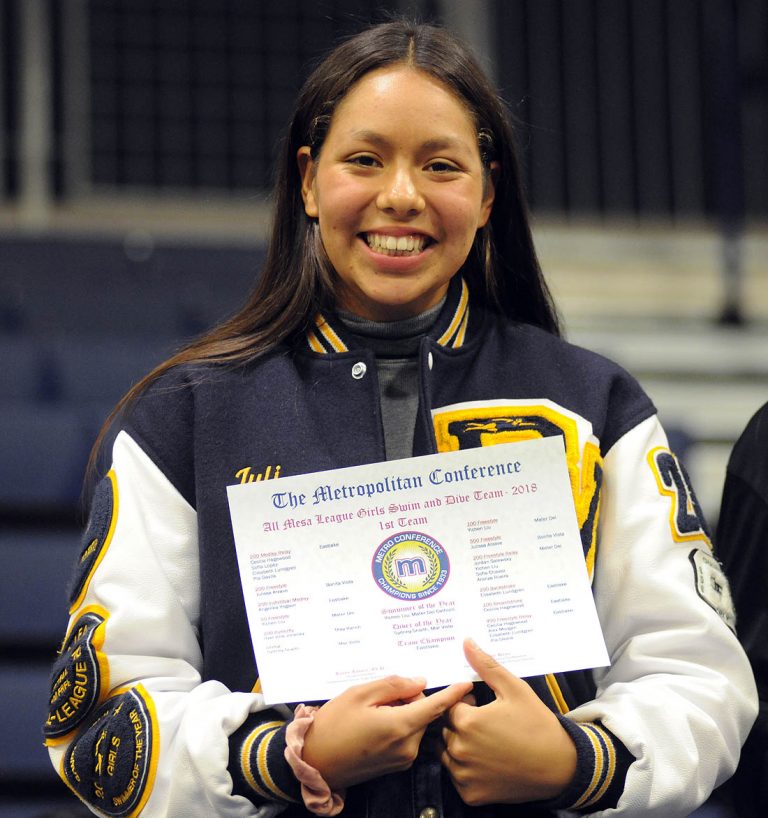 BV’s Arzave brings home fifth-place state swim medal