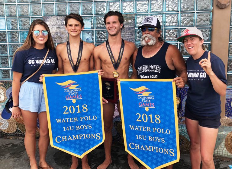South Coast Water Polo Club comes up golden at State Games