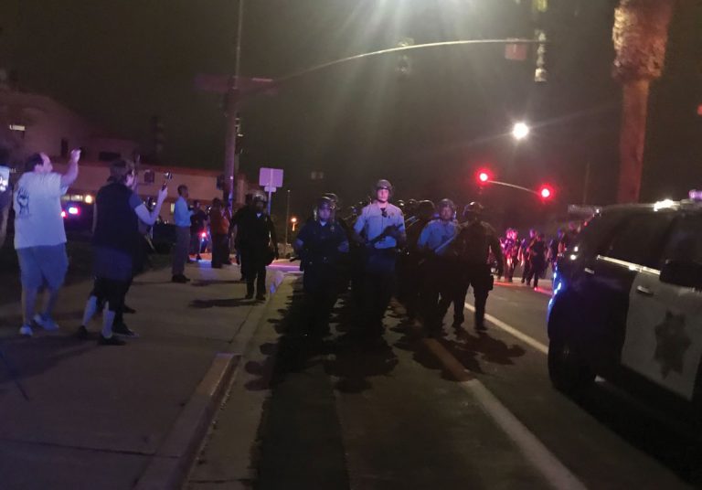 Police response to council meeting was planned