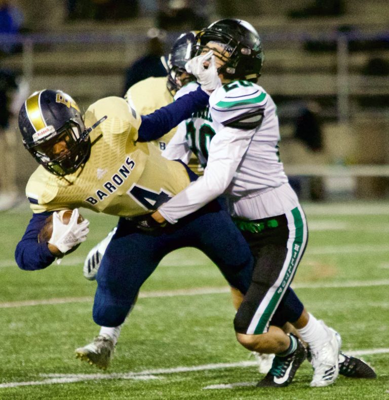 Barons steal 29-23 win from Lancers after dramatic finish