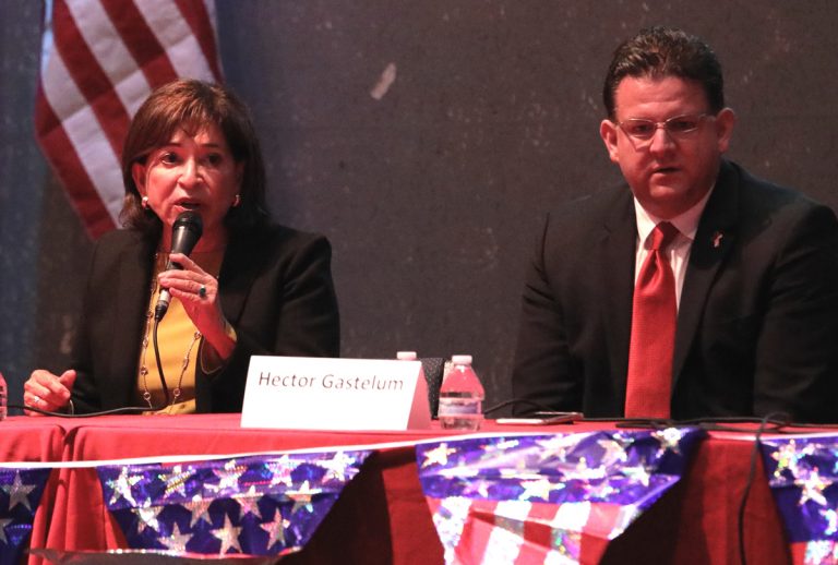 Hopeful candidates gather, make public pitch