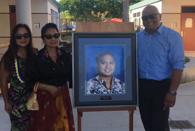 Field honors beloved teacher