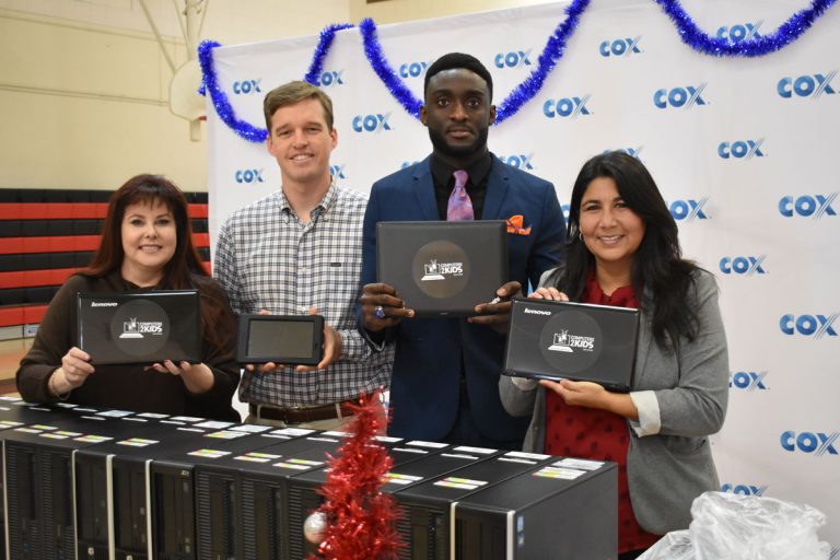 Computers comped for  students needing technology