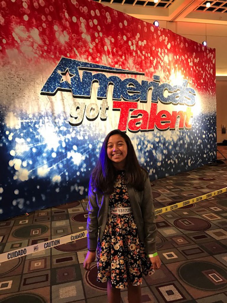 Youngster hopes talent will get her far