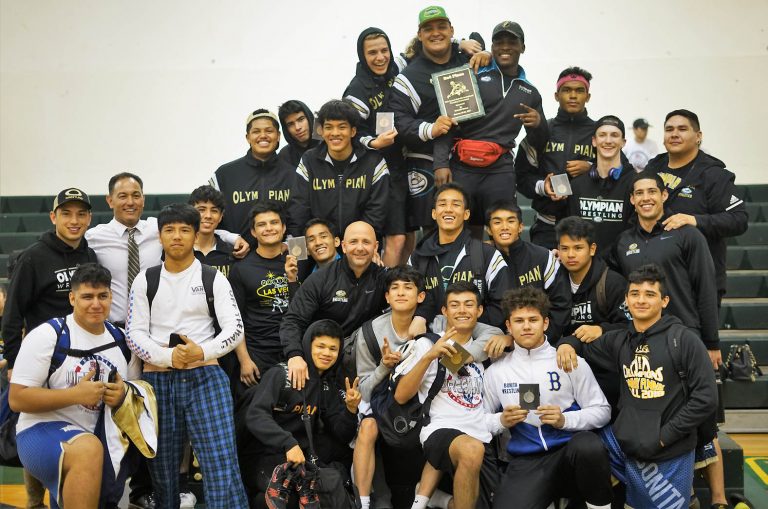 Olympian mat men continue dominance after posting runner-up finish at Holtville Invitational