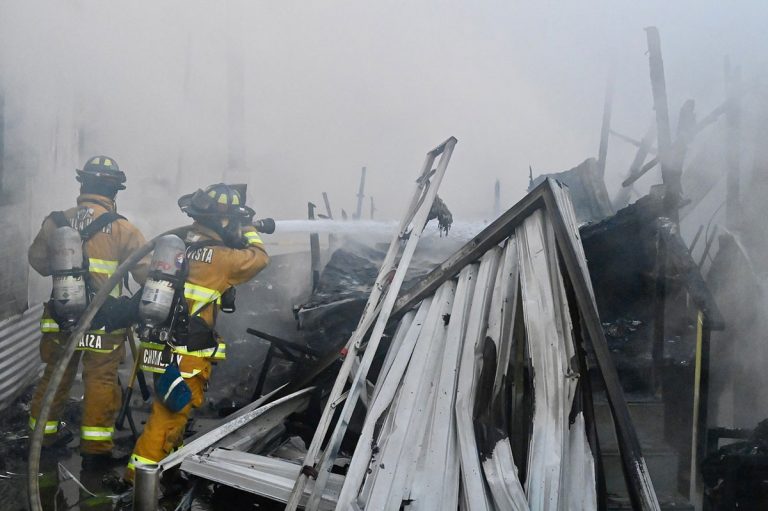 Residents find comfort in  aftermath of morning fires