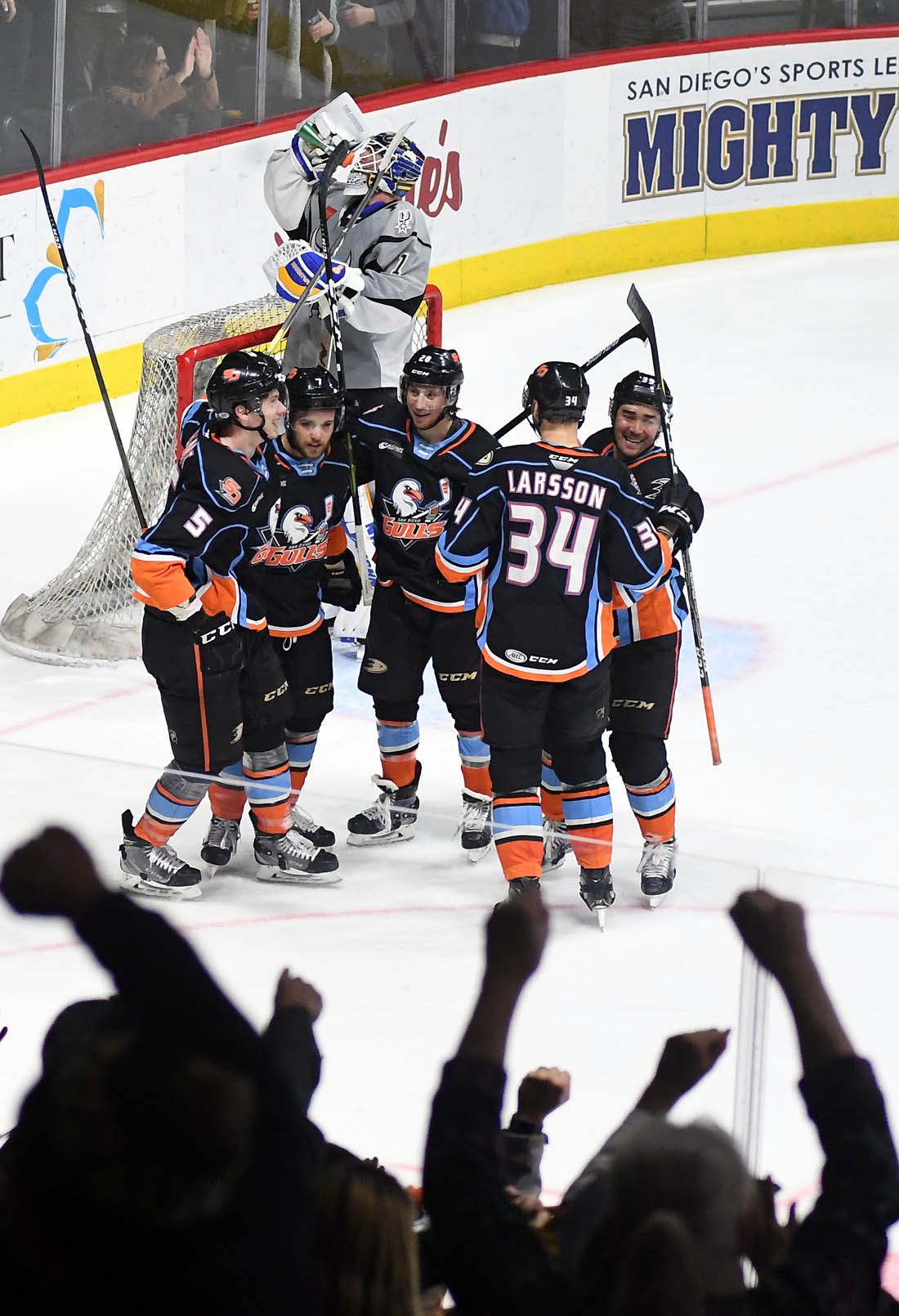 Men's San Jose Barracuda CCM Steel Jersey