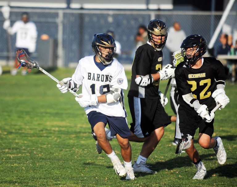 Barons top Eagles to remain in boys lacrosse playoff race