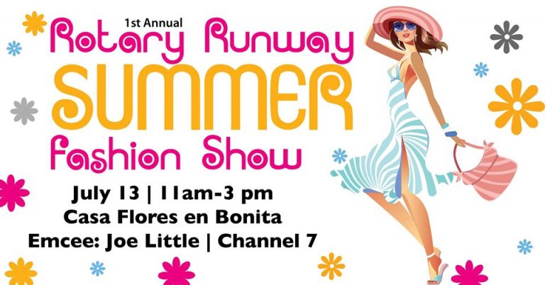 Rotary Club of National City to host fashion show fund-raiser on July 13