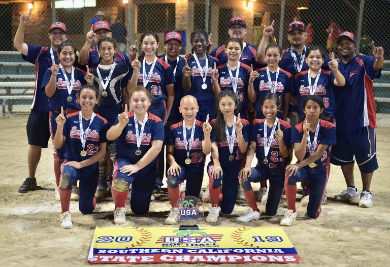 Bonita Valley 12U softball team scores C-state championship title
