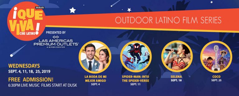 Cine Latino returns to Las Americas Premium Outlets starting in September