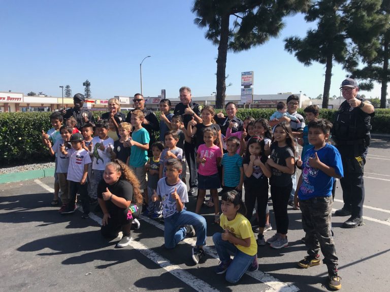Chula Vista police distribute shoes, socks to community’s students