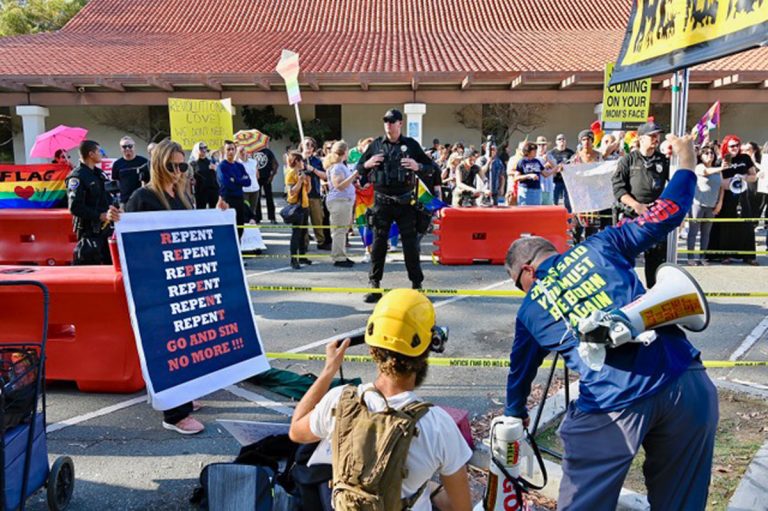 Drag Queens read books to children  amidst outside bluster