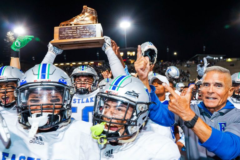 If the shoe fits: Titans win battle over Barons, retain boot trophy