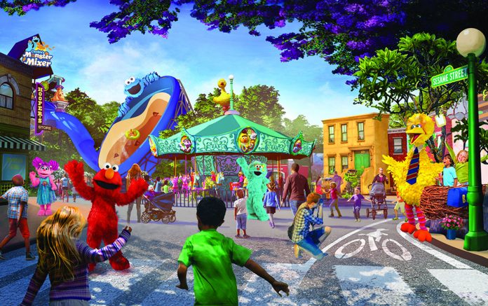 BWSesame Place San Diego Neighborhood Rendering