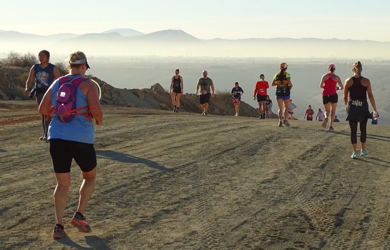 Running is the pits for  firefighters’ supporters