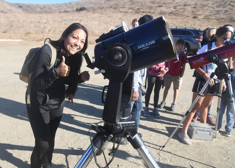 Local hikers get close-up view of celestial event 63 million miles away