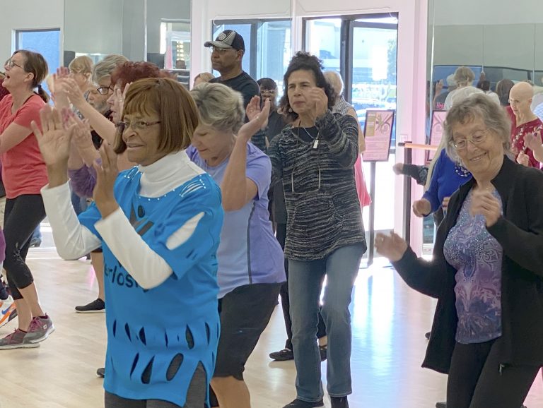 Older adults staying fit during pandemic