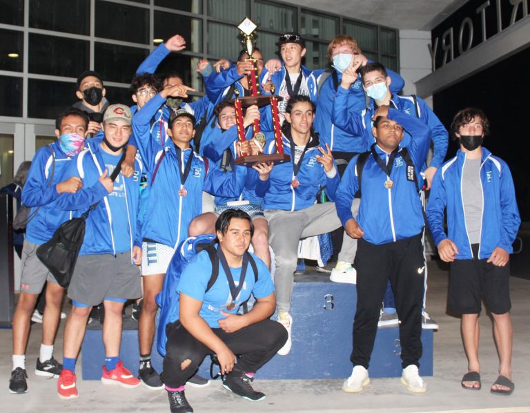 Titan mat men show most at Metro finals