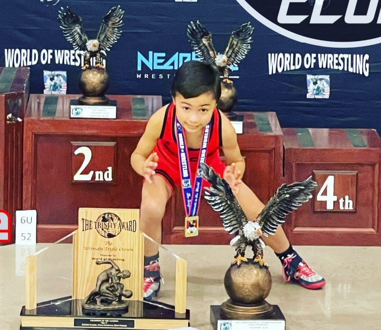 Young grapplers put world on their shoulders as Trinity Award winners for Chula Vista-based club