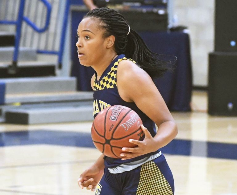 Lady Barons toy with season sweep over Lady Dons but falter in 55-49 finals setback