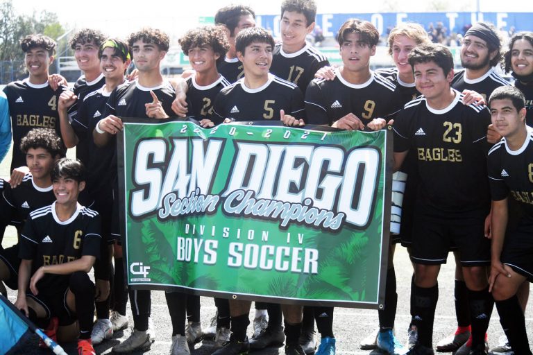 Eagles soar to history-making Division IV boys soccer title
