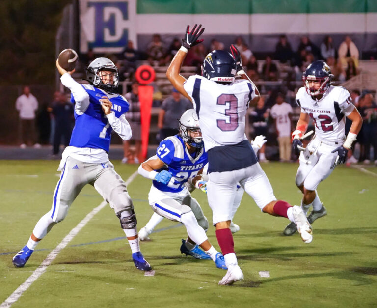 No. 10 Titans play tough in 10-6 non-league win over Cougars