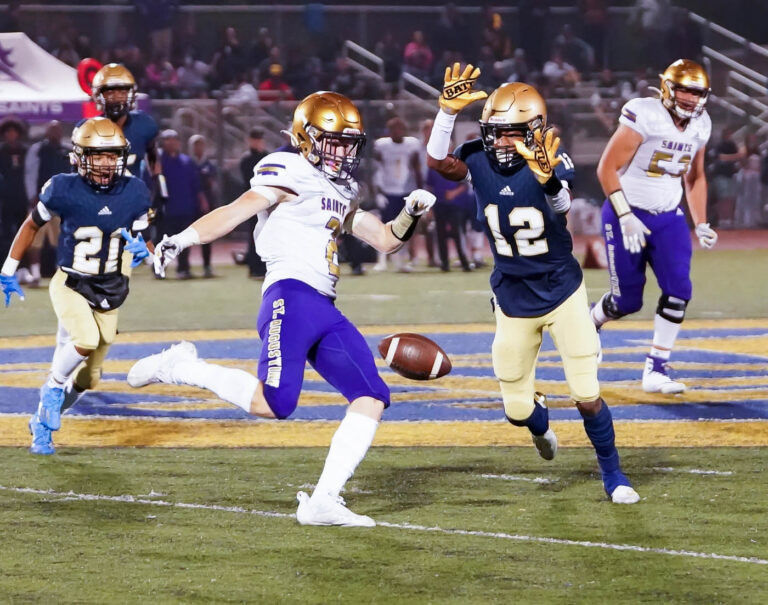 Crusaders justify No. 4 section ranking with 35-0 rout of Saints