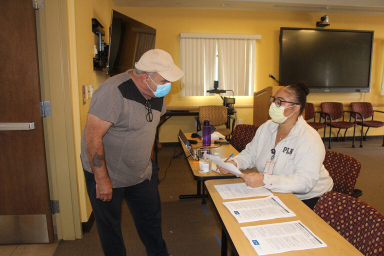 NC Fire hosts flu shot clinic