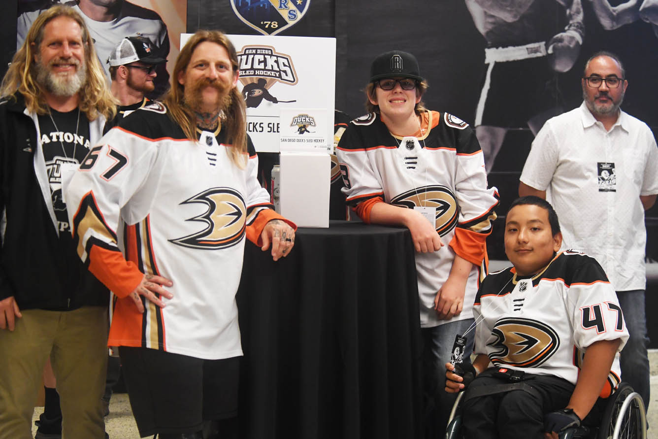 Double-Amputee, 16, Joins Anaheim Ducks on Ice For Season Opener