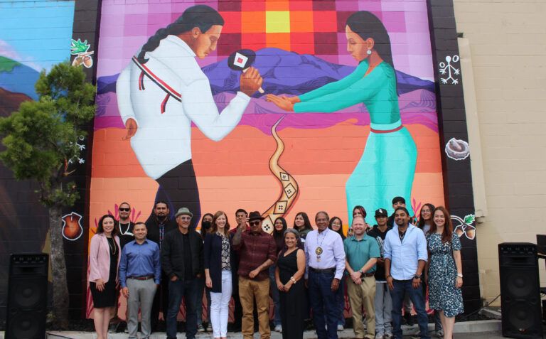 MAAC mural pays homage to historic connection