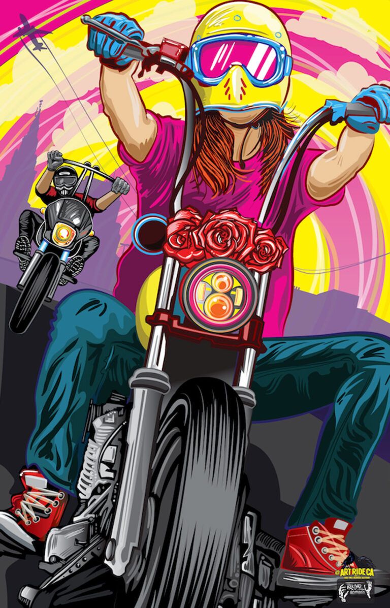 High-risk pregnancies and the art of Motorhead Motorcycles