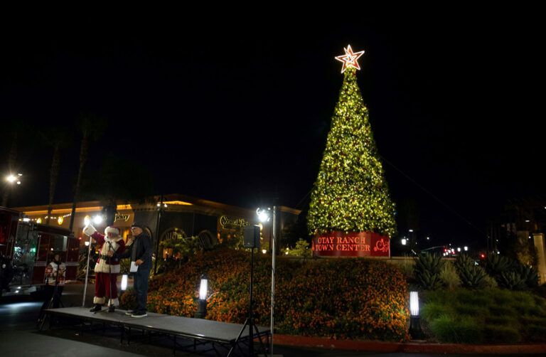 Forecast calls for ‘snowfall’ during tree lighting