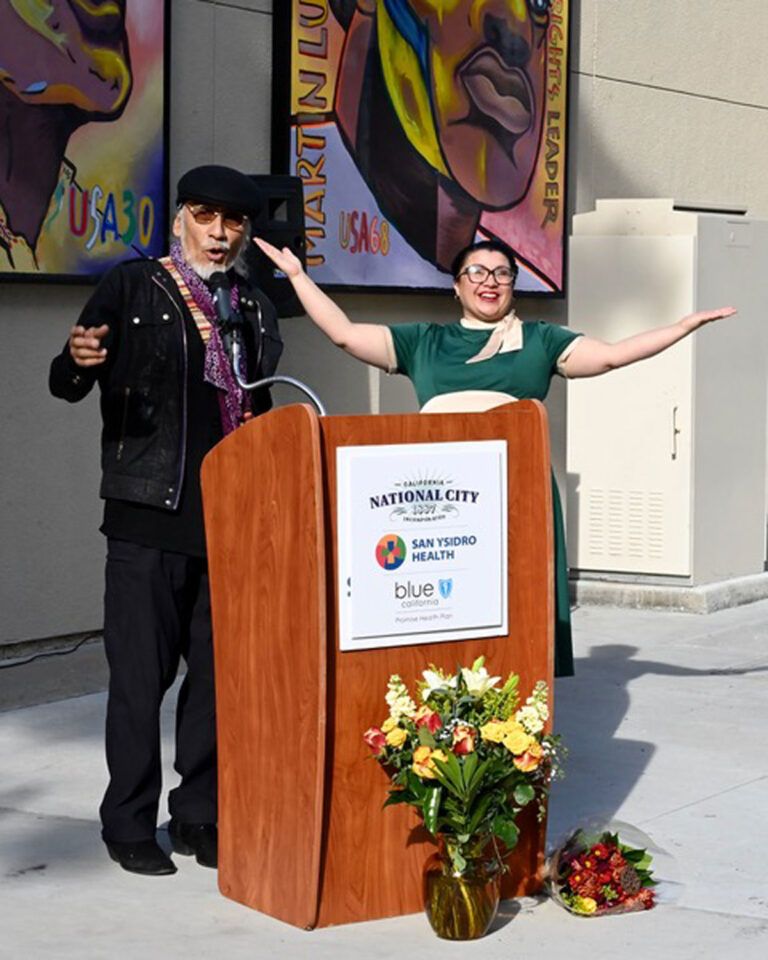 Mural honoring social justice icons unveiled in National City