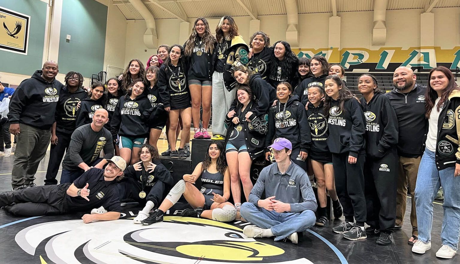 Goddess of Olympia girls wrestling tournament sets record for
