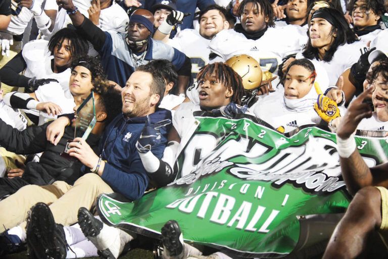 Mater Dei Catholic repeats as CIF football champion in thrilling finish