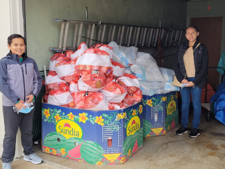 ‘Red Bag’ project feeds hungry, honors husband’s memory