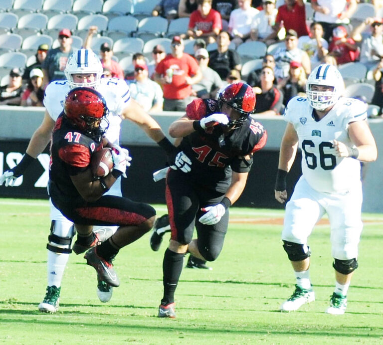 SDSU Aztecs come out on top, 20-13, over Ohio Bobcats in college football season opener