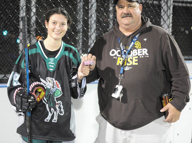 A night of firsts at the rink