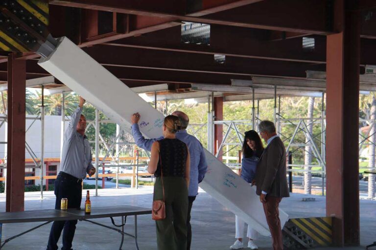 SBCS project topped off