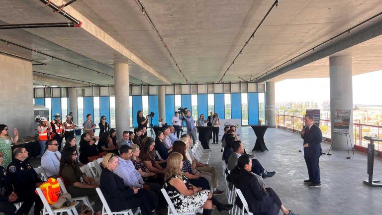 Chula Vista Library builders beaming with accomplishment