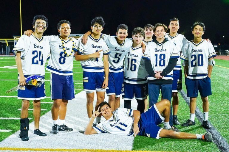 Barons, Lancers honor senior players in boys lacrosse matchups