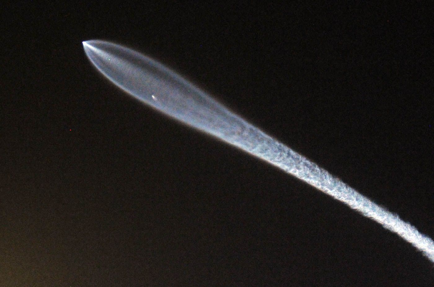 Latest SpaceX launch dazzles early evening skywatchers in Chula Vista