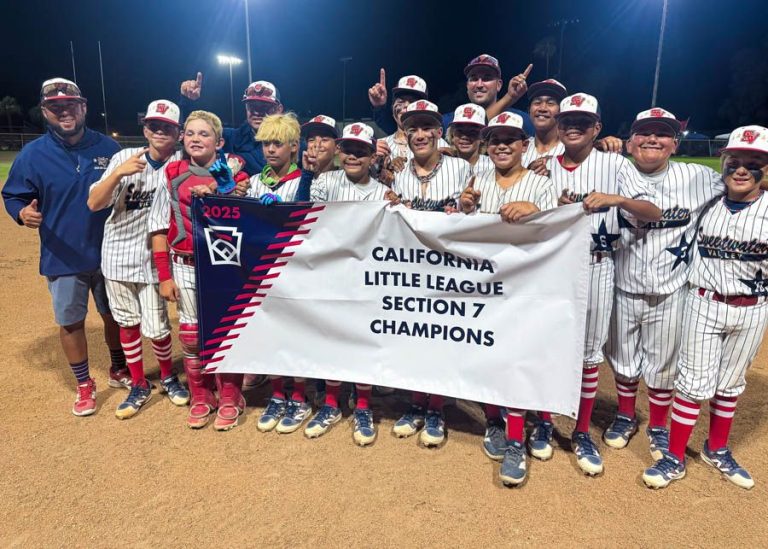 Little League rampage continues with two California Section 7 banners