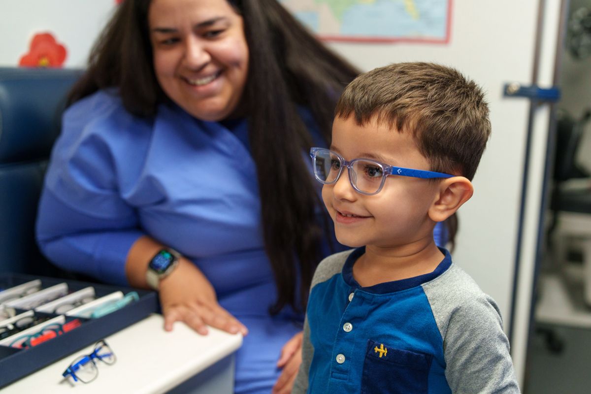 Foundation awards $250,000 to protect children’s vision Care and Refugee Health Services