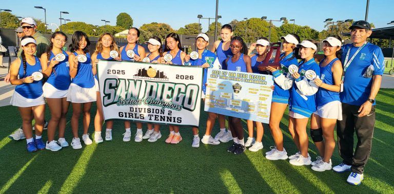 Lady Titans score Division II girls team tennis title