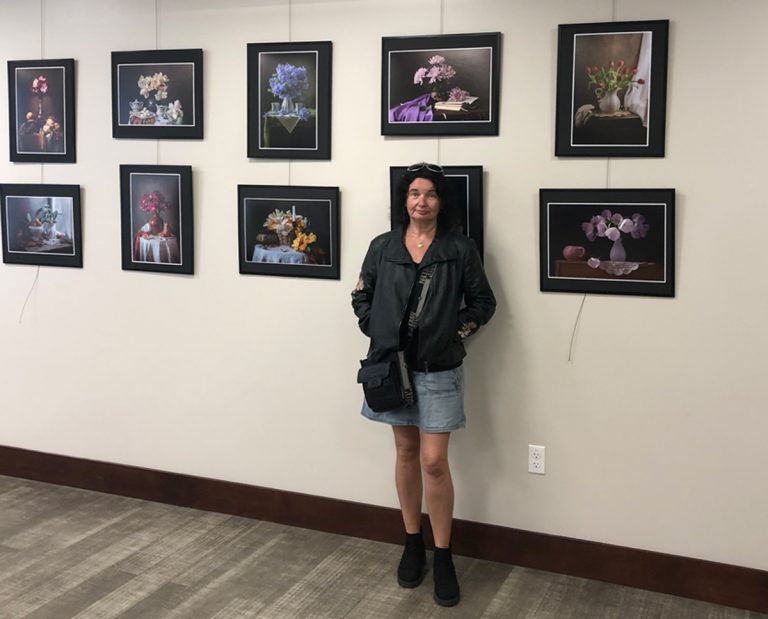 Artist’s photographs start as ‘moment of inspiration’