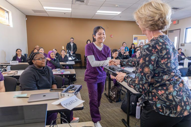Foundation graduates second round of nursing students